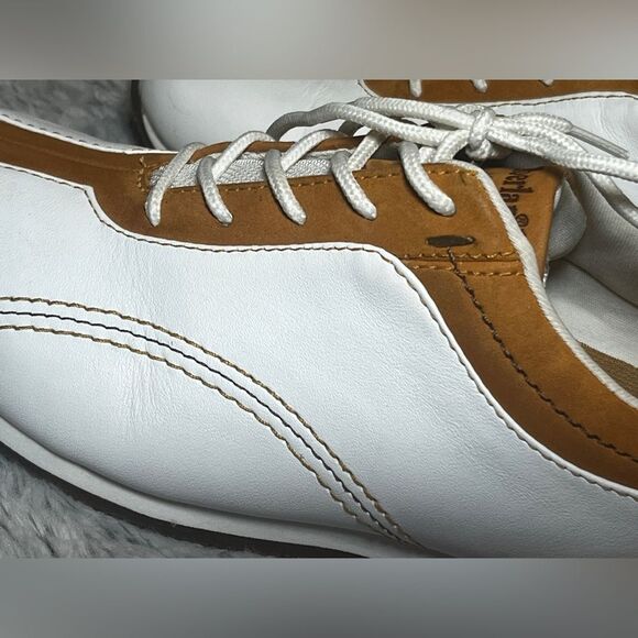 Timberland Wheat and White Sneakers Casual Size 7 1/2
Vintage - Picture 3 of 13